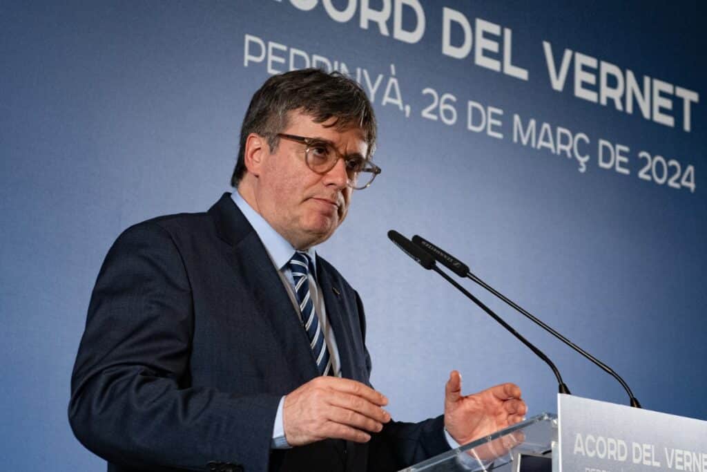 Puigdemont asegura que no apoyará a Sánchez si continúa la estrategia