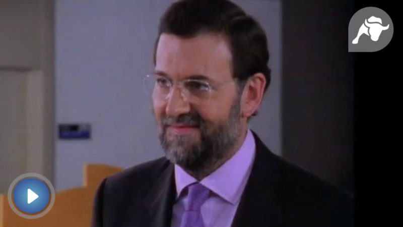 El delirante cameo televisivo de Mariano Rajoy