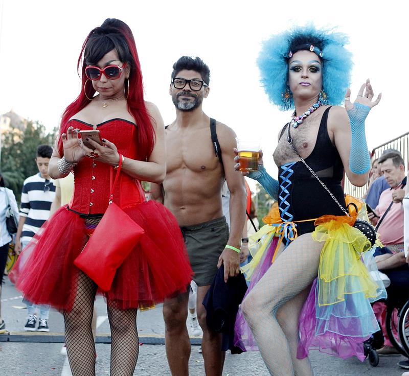 Imagen del desfile del Orgullo Gay, en Madrid | EFE
