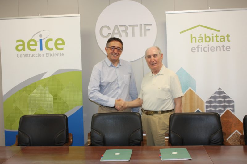 El clúster de Hábitat y Construcción y Cartif promoverán la competitividad del sector