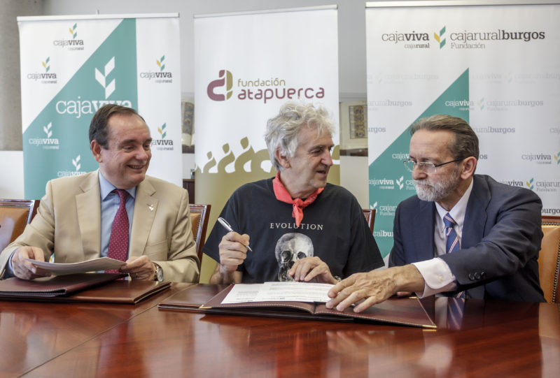 Fundación Caja Rural de Burgos apoya las excavaciones de Atapuerca