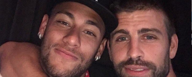 Piqué y Neymar, el patán y el pillín