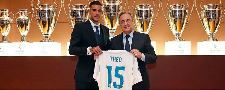 Theo, en su presentación: “El Real Madrid es el mejor club del mundo”