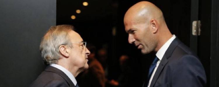 Zidane está eternamente agradecido a Florentino Pérez