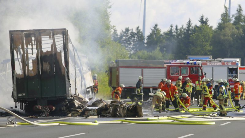 Al menos 18 muertos en un accidente de autobús en Alemania