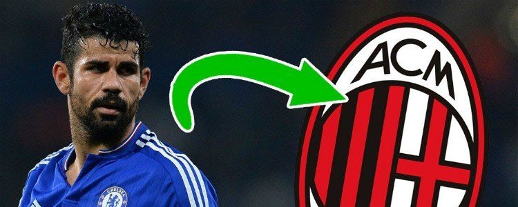 El Atlético ofrece la cesión de Diego Costa al Milan hasta enero