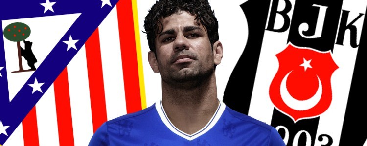 El Besiktas pide al Atlético la cesión de Diego Costa hasta enero