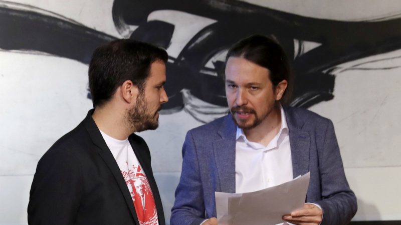 IU se replantea su alianza con Podemos: 'Hay un preocupante deterioro'