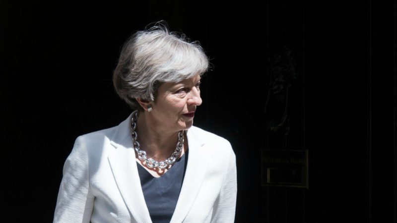 La primera ministra de Reino Unido, Theresa May