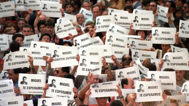 Miguel Ángel Blanco: Veinte momentos que estremecieron a España