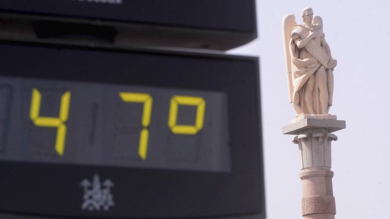 La nueva ola de calor que asola España deja temperaturas extremas