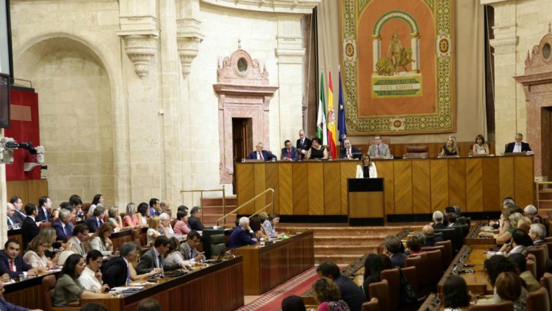 El Parlamento andaluz cierra por vacaciones pero pagará las dietas a los diputados