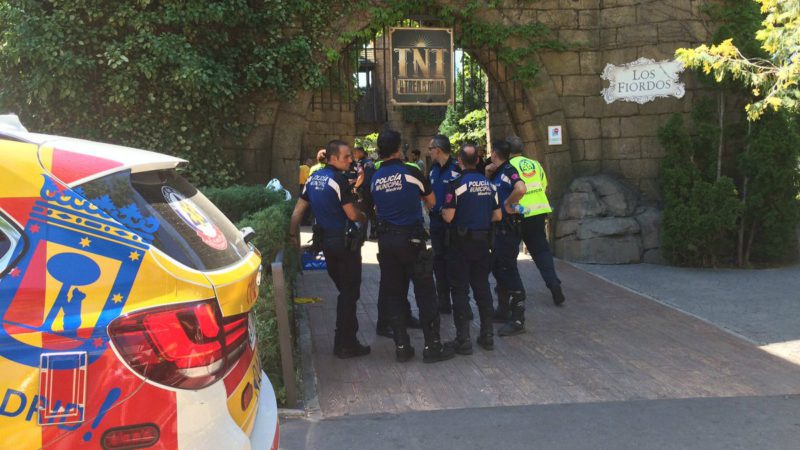 Al menos 33 heridos en una montaña rusa del Parque de Atracciones de Madrid