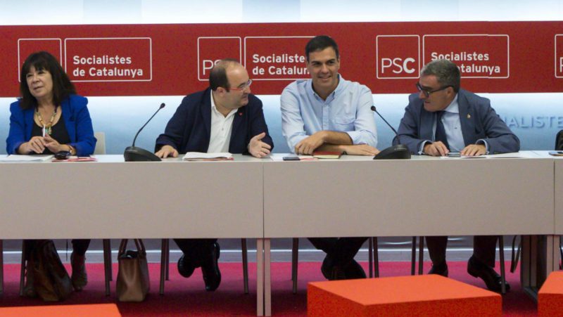 El PSOE propone una quita de la deuda de Cataluña para frenar al separatismo