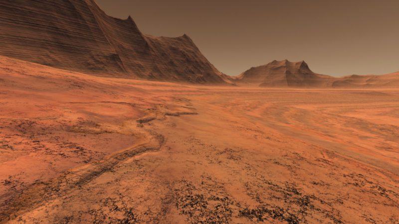 Una imagen de Marte