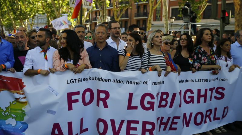 El PP, en la cabecera del desfile del Orgullo Gay