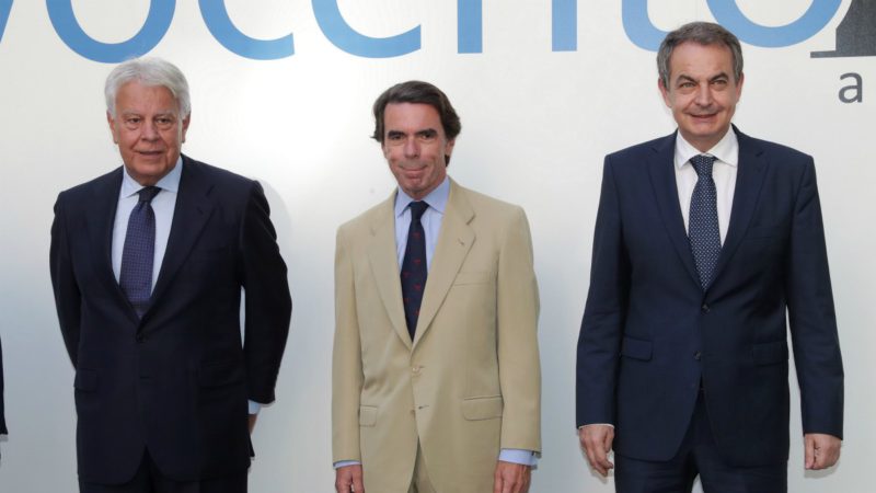 González, Aznar y ZP juntos: 'Antes que España se romperá Cataluña'