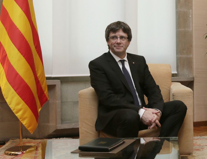 El presidente de la Generalitat, Carles Puigdemont en una imagen de archivo. EFE