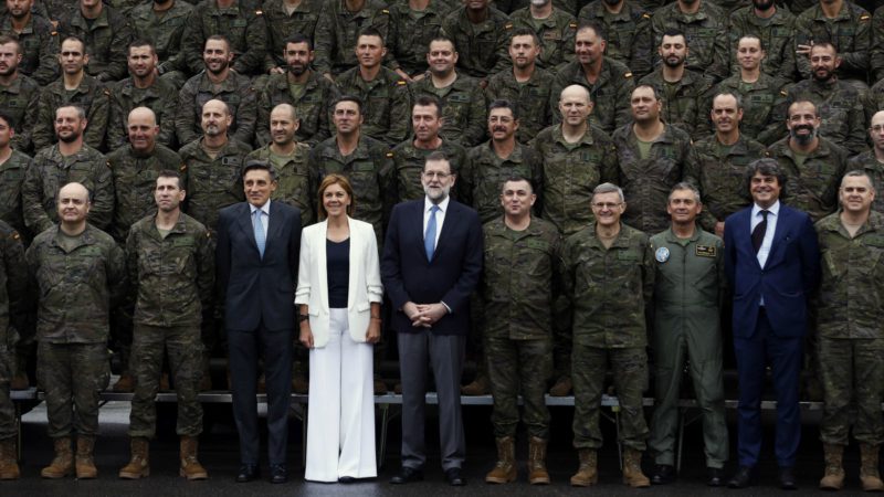 Rajoy anuncia que España podría liderar el batallón de la OTAN en Letonia