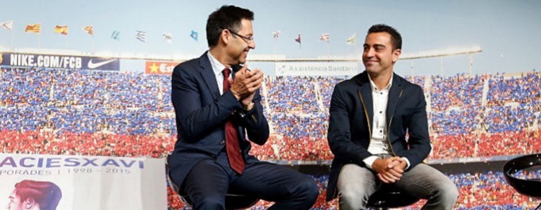 Xavi atiza a la gestión de Bartomeu: “El Barça se ha dormido”