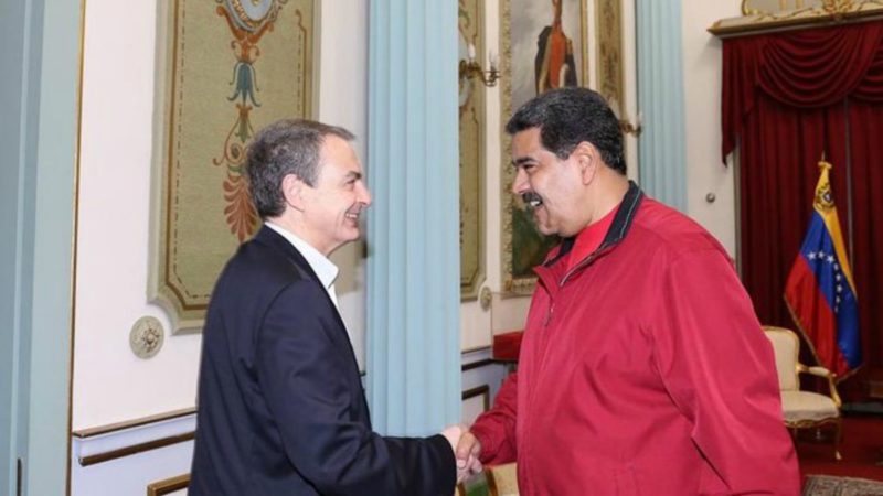 Los venezolanos culpan a Zapatero de la situación en Venezuela