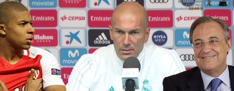 Zidane advierte a Florentino: “Necesitamos un delantero”