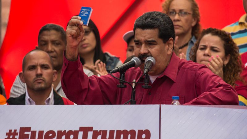 Maduro pide apoyo internacional para hacer frente a las amenazas de EEUU