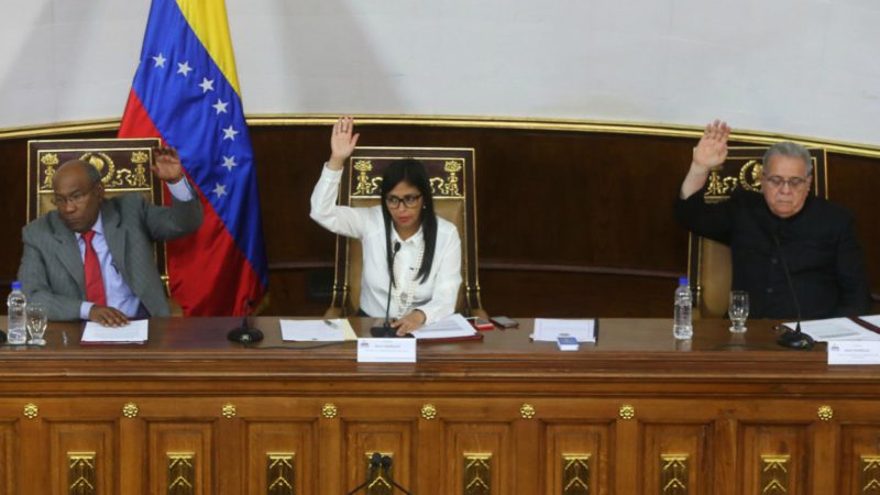 La Asamblea Constituyente de Venezuela adelanta a octubre las regionales