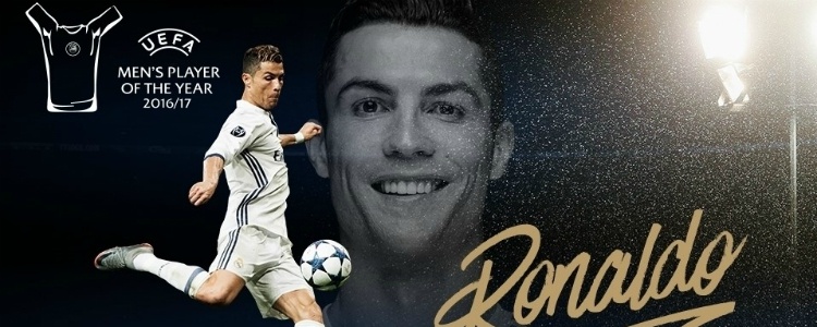 El Real Madrid y Cristiano arrasan en los premios de la Champions