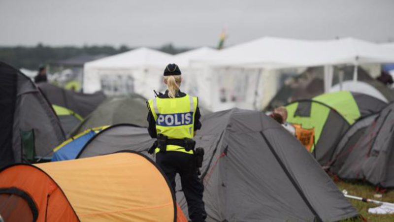 Violan a cuatro menores suecas en un festival de música