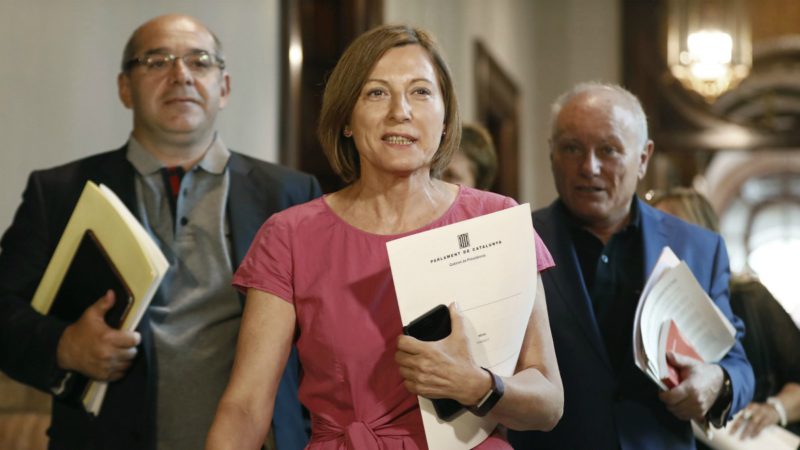 El Parlament no trata la Ley del Referéndum después de que Rajoy haya convocado a sus ministros