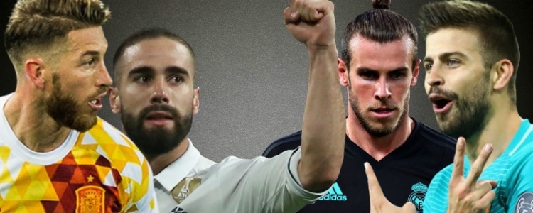 Carvajal y Sergio Ramos defienden a Piqué… pero no a Bale