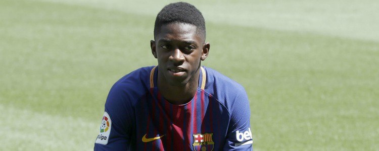 Dembélé se quita presión en su presentación: “No vengo a sustituir a Neymar”