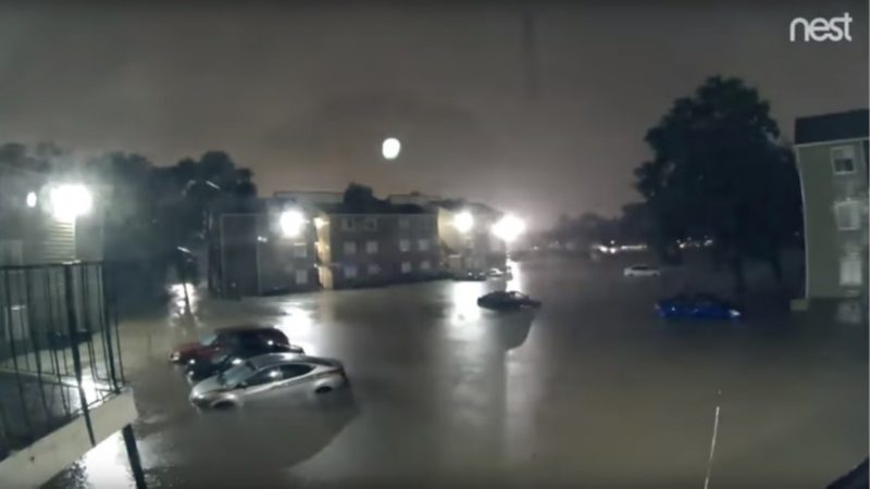 Así se apoderó el huracán  Harvey de Houston en apenas 15 horas