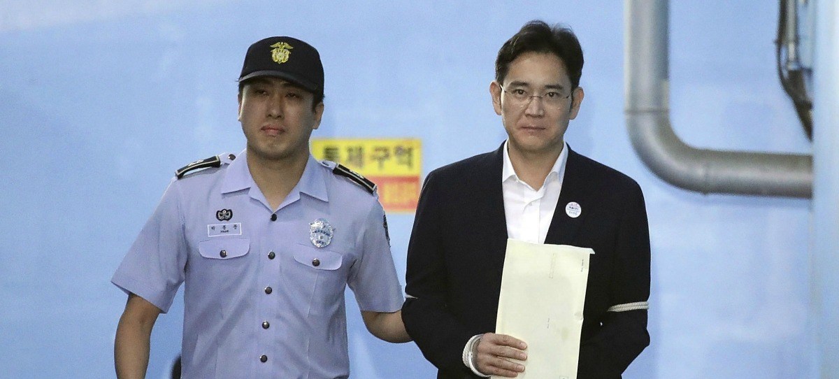 Caso Rasputina: El heredero de Samsung, condenado a 5 años de cárcel