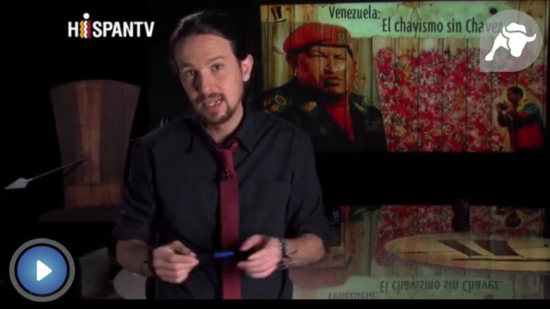 Las imágenes que cuestionan el discurso (ahora) imparcial de Iglesias sobre Venezuela