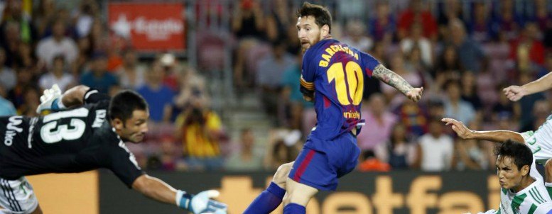 Barça 2-0 Betis: Messi fue lo mejor de un partido soporífero