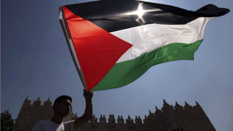 Una bandera de Palestina