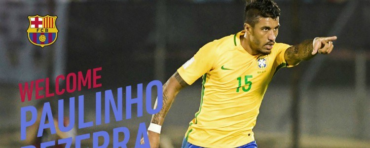 Oficial: Paulinho jugará en el Barça las próximas 4 temporadas
