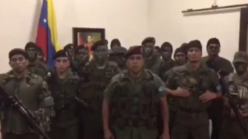El pronunciamiento de los militares en Carabobo