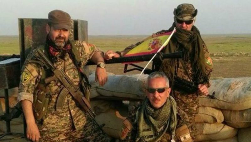 Simón de Monfort, junto a otros dos españoles combatientes contra el ISIS en Irak | VOLUNTARIOS CONTRA EL DAESH