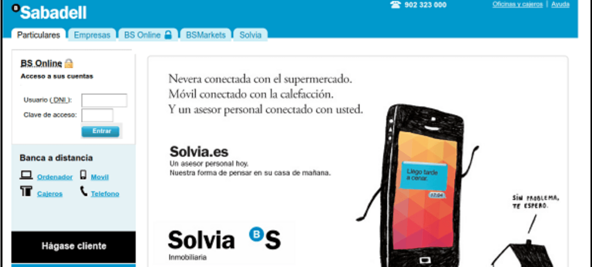 Una nueva campaña de phishing intenta suplantar al Banco Sabadell