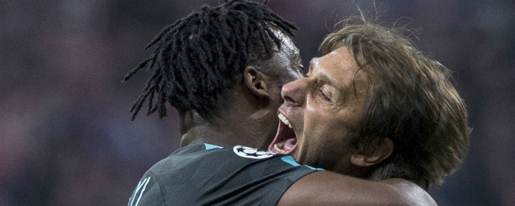 Batshuayi, a lo Sergio Ramos, agua el estreno europeo del Wanda Metropolitano