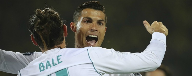 Cristiano y Bale recuperan la pegada del Real Madrid en Dortmund