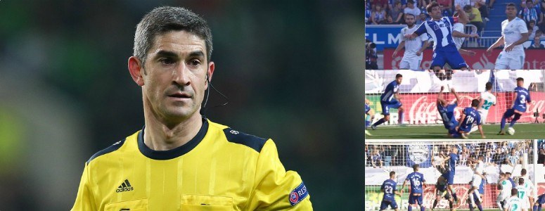 El Real Madrid señala a Undiano: Dos penaltis no señalados, una roja perdonada y un gol mal anulado