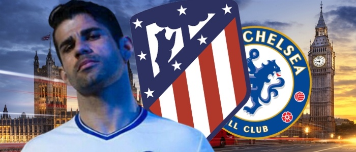 Diego Costa hace escala en Londres antes de fichar por el Atlético