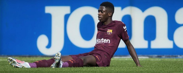 Dembélé viaja a Finlandia en silla de ruedas para ser operado