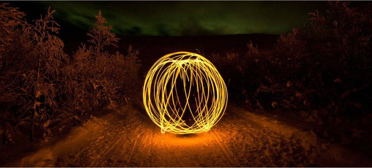 La fotografía nocturna más original llega de la mano de nubia