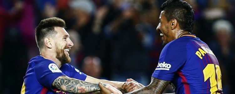 Paulinho, el fichaje estrella, se cuela en la fiesta de Messi