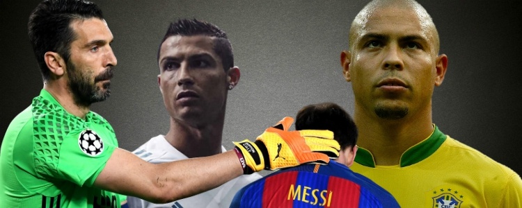 Buffon sitúa a Ronaldo por encima de Cristiano y Messi